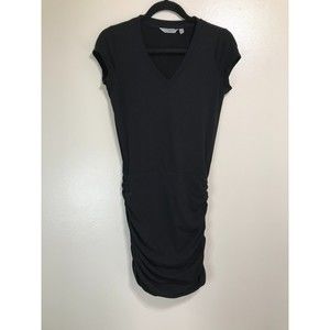 Athleta Topanga T-Shirt Mini Dress With Ruched Skirt, Size XXS